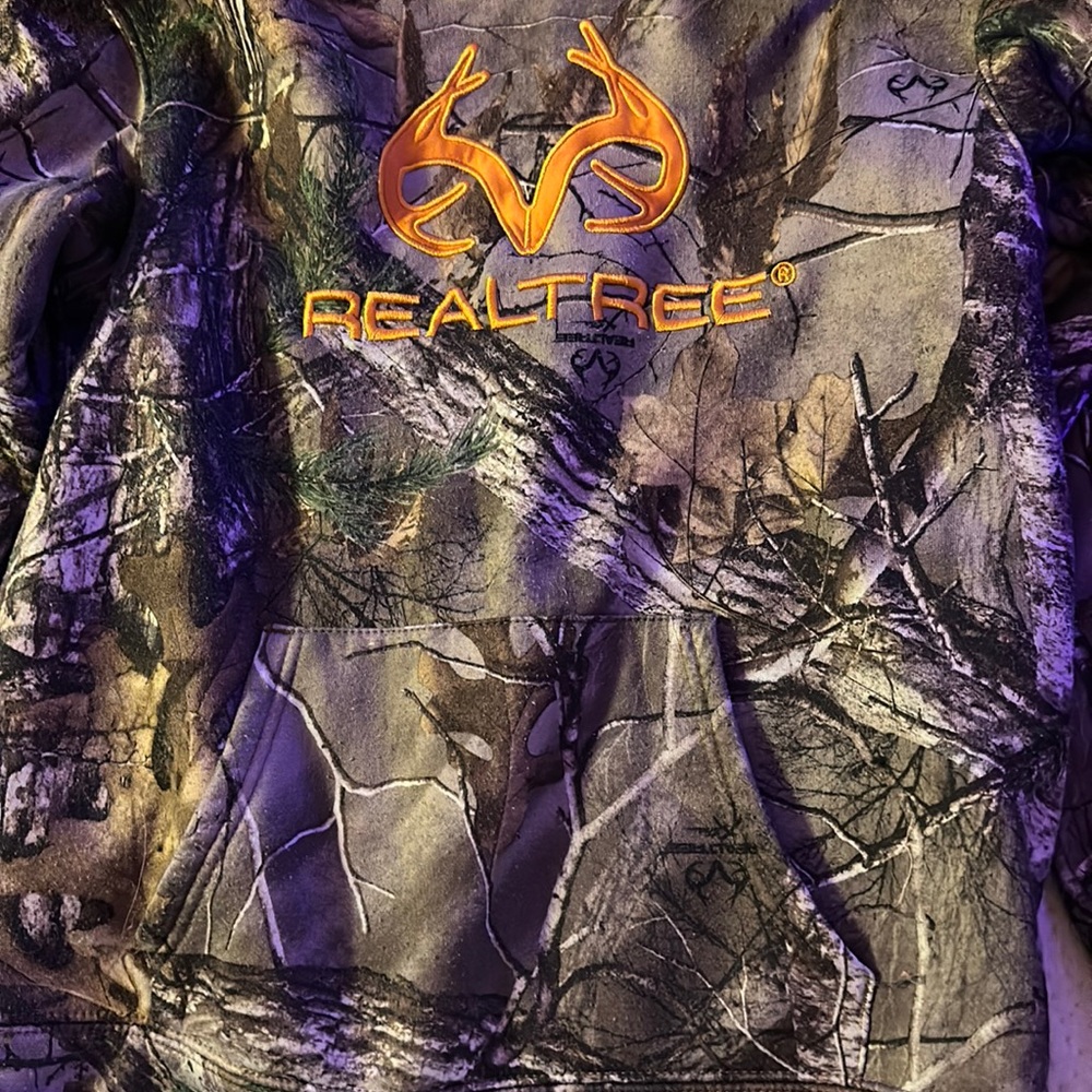 Boys REALTREE Camo hoodie